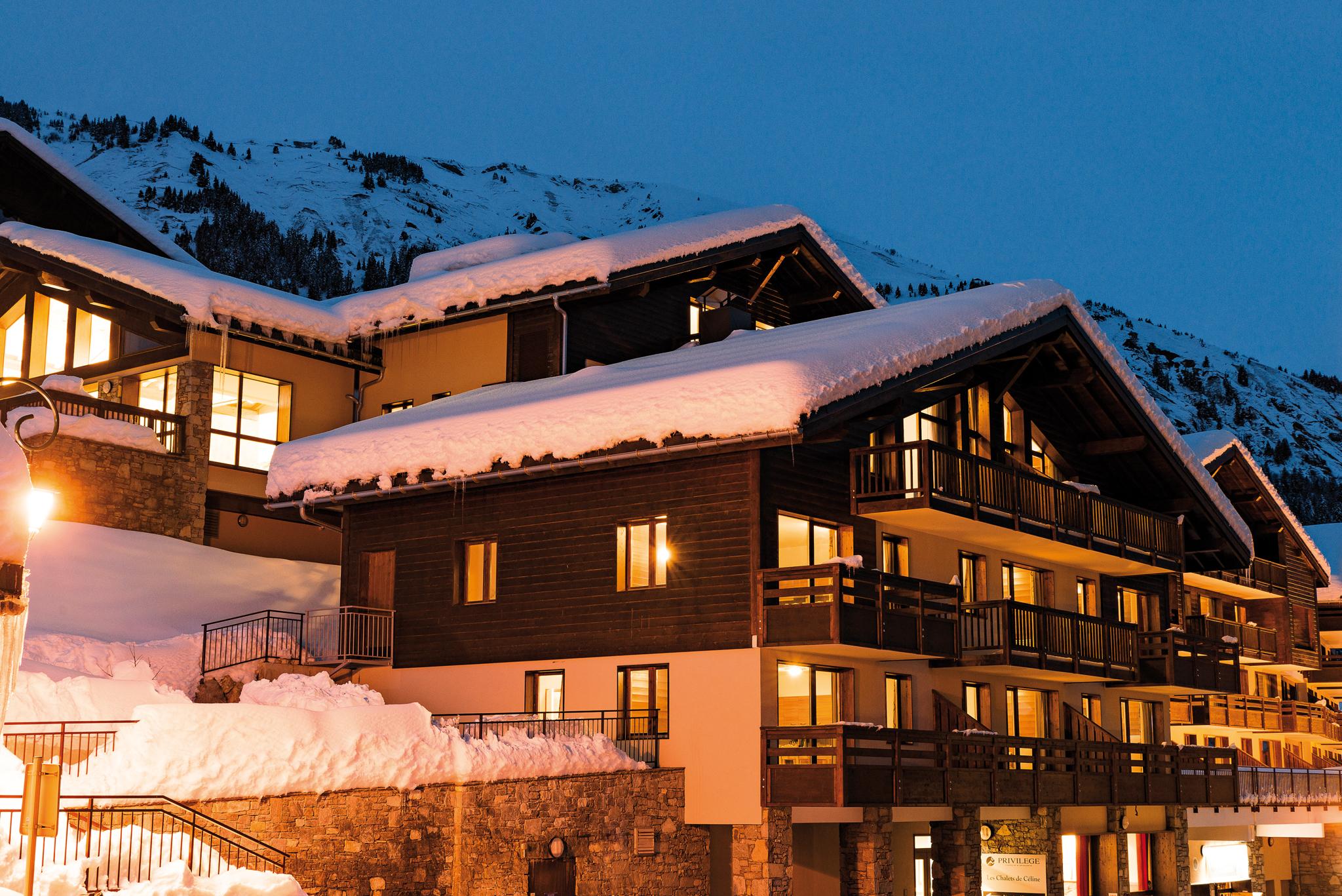 הוטלוס Lagrange Vacances Les Chalets Du Mont Blanc מראה חיצוני תמונה